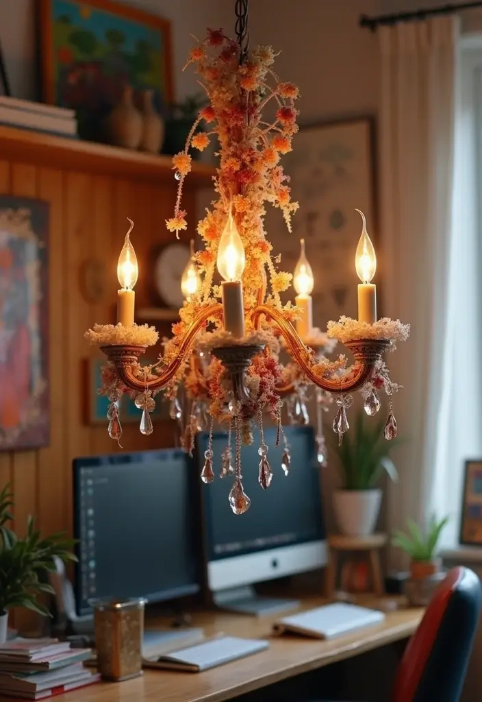 25 Candle Chandelier Decor Ideas That Add Elegant Drama 55 25 Candle Chandelier Decor Ideas That Add Elegant Drama - 15. Artistic Candle Displays