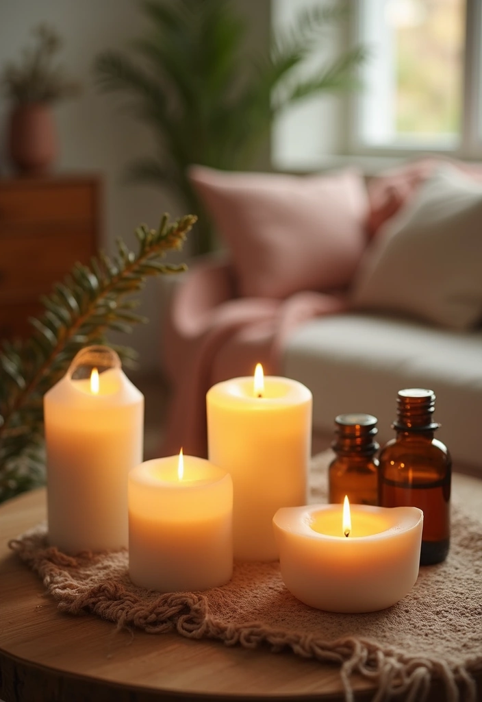 25 Candle Decor Ideas to Make Every Corner Feel Inviting 65 25 Candle Decor Ideas to Make Every Corner Feel Inviting - 19. Candles with Scented Elements