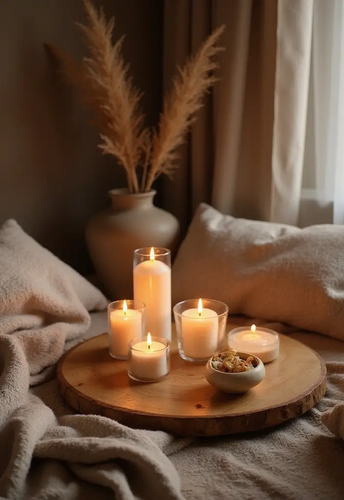 25 Candle Decor Ideas to Make Every Corner Feel Inviting 79 25 Candle Decor Ideas to Make Every Corner Feel Inviting - 25. Candle Rituals for Relaxation