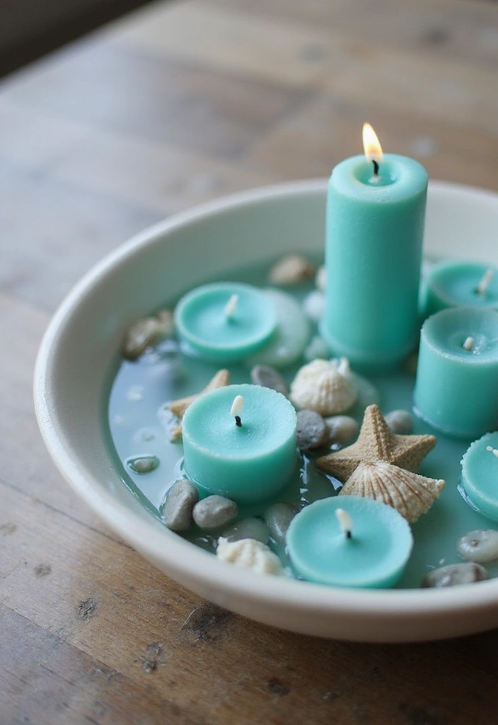 25 Candle Stick Decor Ideas That Instantly Add Warmth 46 25 Candle Stick Decor Ideas That Instantly Add Warmth - 12. Floating Candle Displays