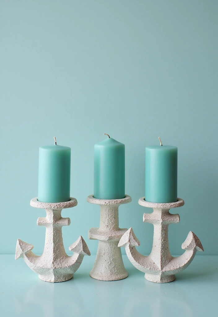 25 Candle Stick Decor Ideas That Instantly Add Warmth 78 25 Candle Stick Decor Ideas That Instantly Add Warmth - 20. Candle Holders in Nautical Shapes