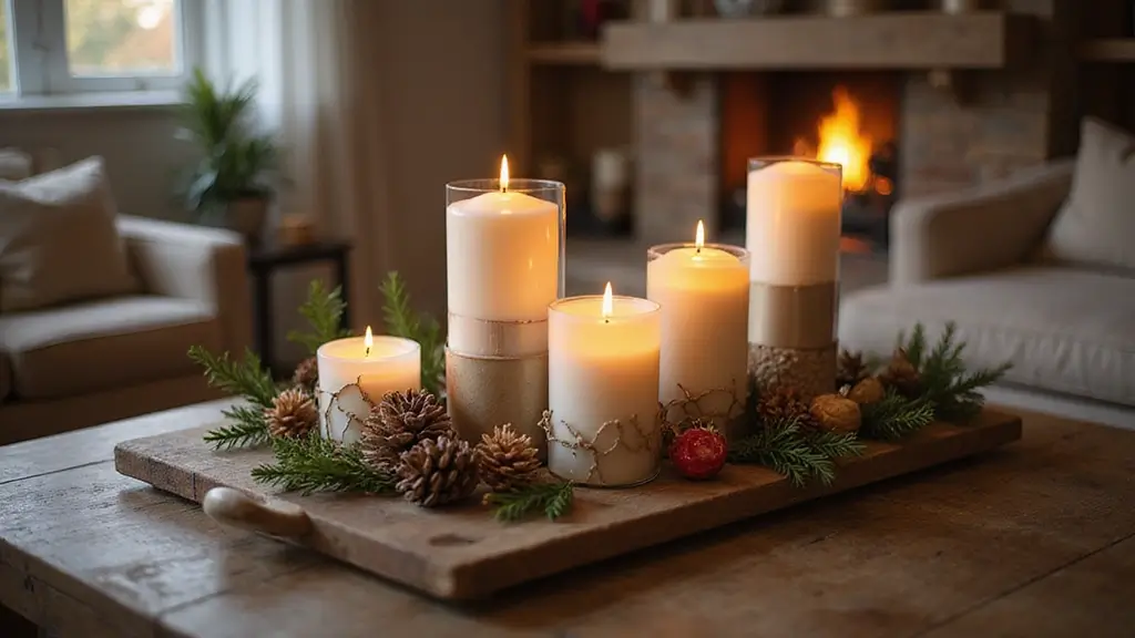 25 Candle Tray Decor Ideas for Organized Living Rooms