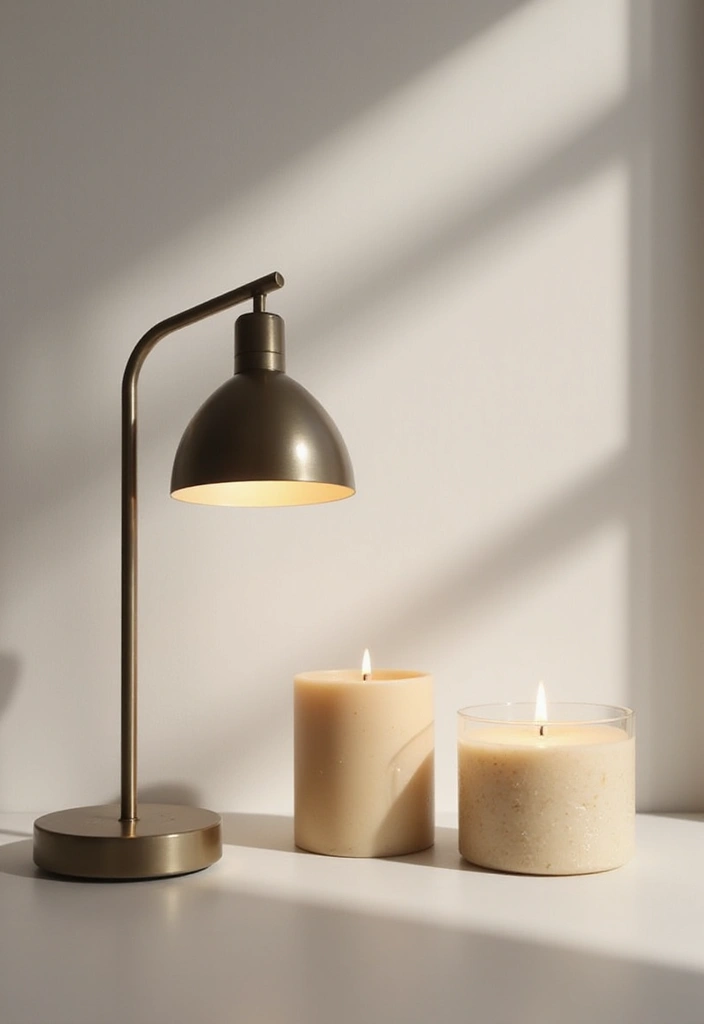 25 Cozy Home Decor Ideas with Candles and Lamps for a Warm Glow 59 25 Cozy Home Decor Ideas with Candles and Lamps for a Warm Glow - 15. Candle and Lamp Combinations