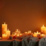 25 Cozy Home Decor Ideas with Candles and Lamps for a Warm Glow