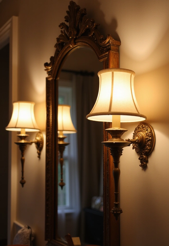 25 Cozy Home Decor Ideas with Candles and Lamps for a Warm Glow 11 25 Cozy Home Decor Ideas with Candles and Lamps for a Warm Glow - 3. Wall Sconces for Ambient Lighting