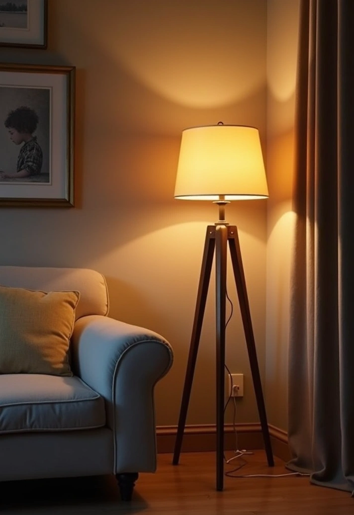 25 Cozy Home Decor Ideas with Candles and Lamps for a Warm Glow 29 25 Cozy Home Decor Ideas with Candles and Lamps for a Warm Glow - 7. Vintage Style Floor Lamps