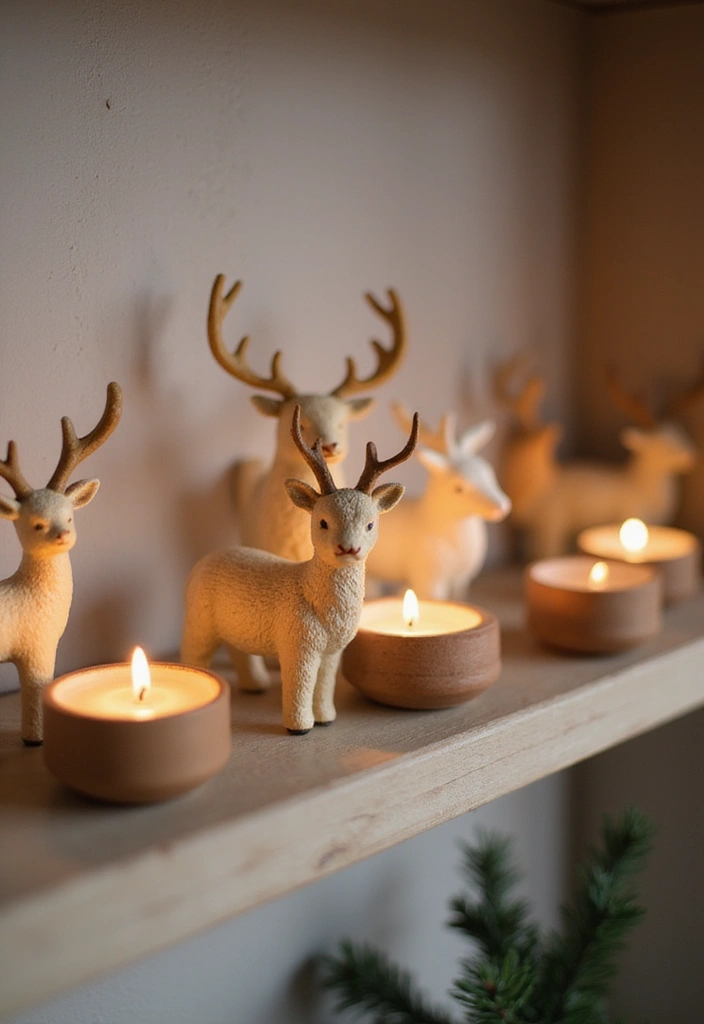 25 Deer Candle Holder Decor Ideas Perfect for Winter Decor 55 25 Deer Candle Holder Decor Ideas Perfect for Winter Decor - 23. Miniature Deer Candle Holders