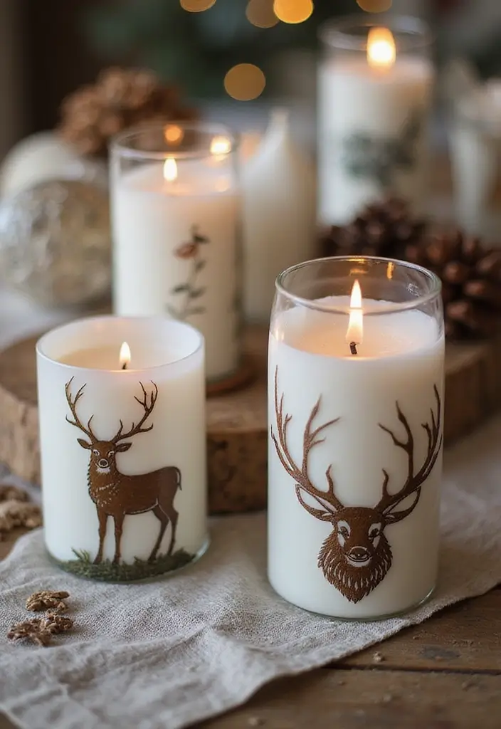 25 Deer Candle Holder Decor Ideas Perfect for Winter Decor 60 25 Deer Candle Holder Decor Ideas Perfect for Winter Decor - 24. Handcrafted Artisan Candle Holders