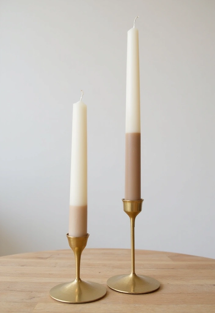 25 Hobby Lobby Candle Decor Ideas You Can Easily Recreate 30 25 Hobby Lobby Candle Decor Ideas You Can Easily Recreate - 12. Minimalist Gold Candle Holders