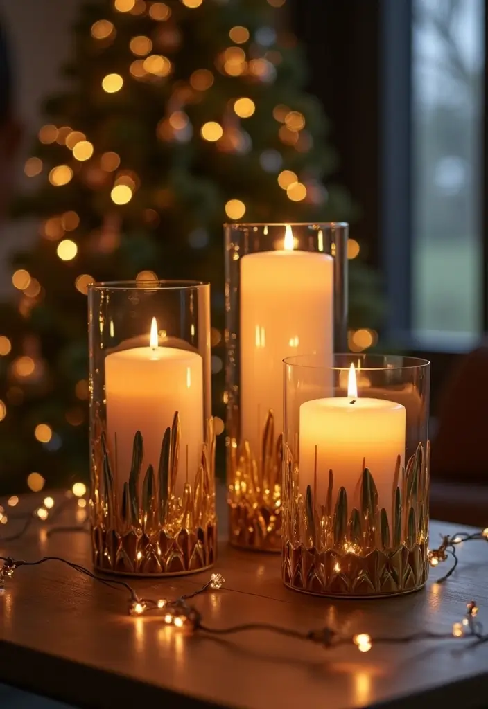 25 Hobby Lobby Candle Decor Ideas You Can Easily Recreate 8 25 Hobby Lobby Candle Decor Ideas You Can Easily Recreate - 4. Gold and Glass Hybrid Holders