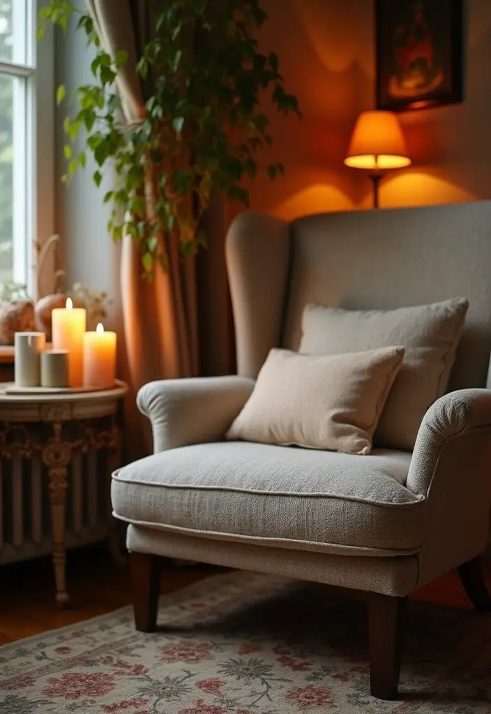 25 Home Inspiration Ideas Using Candles and Fragrance Bottles 18 25 Home Inspiration Ideas Using Candles and Fragrance Bottles - 10. Cozy Reading Nooks