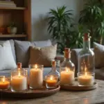 25 Home Inspiration Ideas Using Candles and Fragrance Bottles