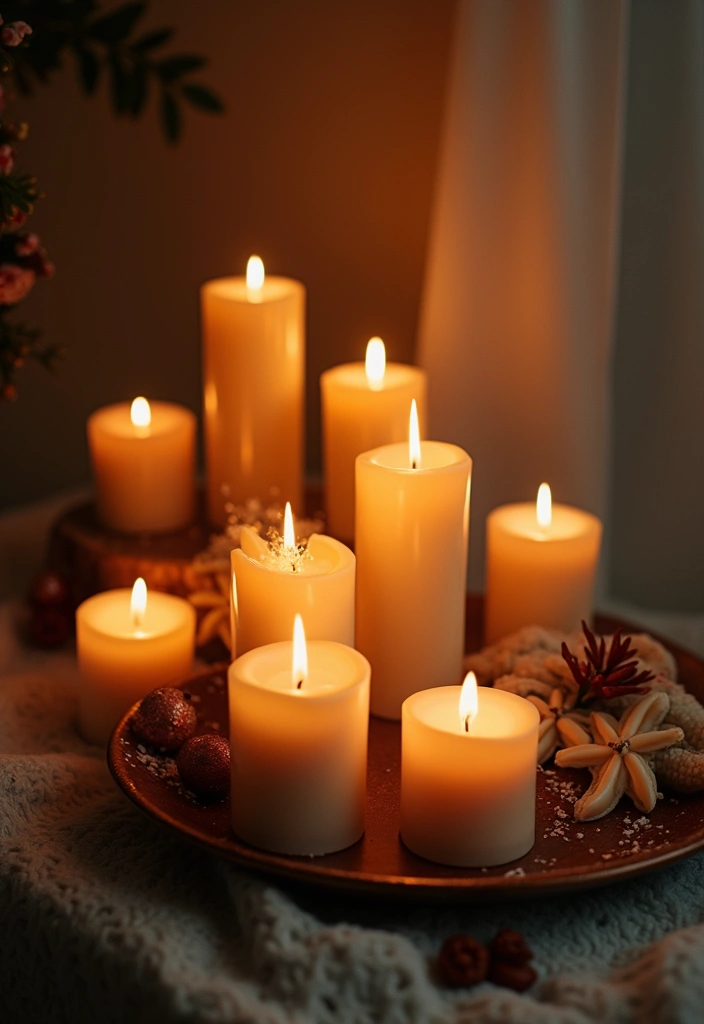 25 Home Inspiration Ideas Using Candles and Fragrance Bottles 40 25 Home Inspiration Ideas Using Candles and Fragrance Bottles - 16. Candles in Unexpected Places