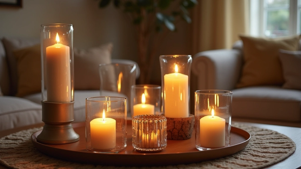 25 Living Room Candle Decor Ideas That Create Cozy Evenings