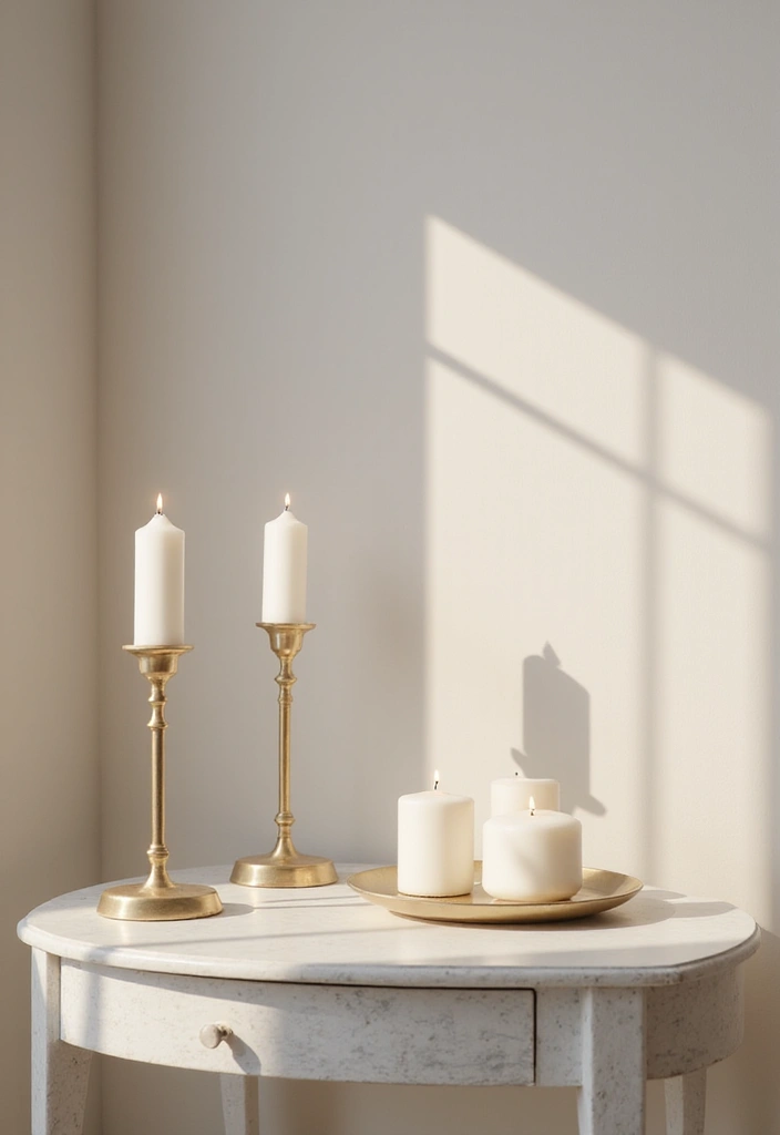 25 Metal Candle Holder Decor Ideas for Industrial Style 22 25 Metal Candle Holder Decor Ideas for Industrial Style - 6. Minimalist Metal Candle Stands