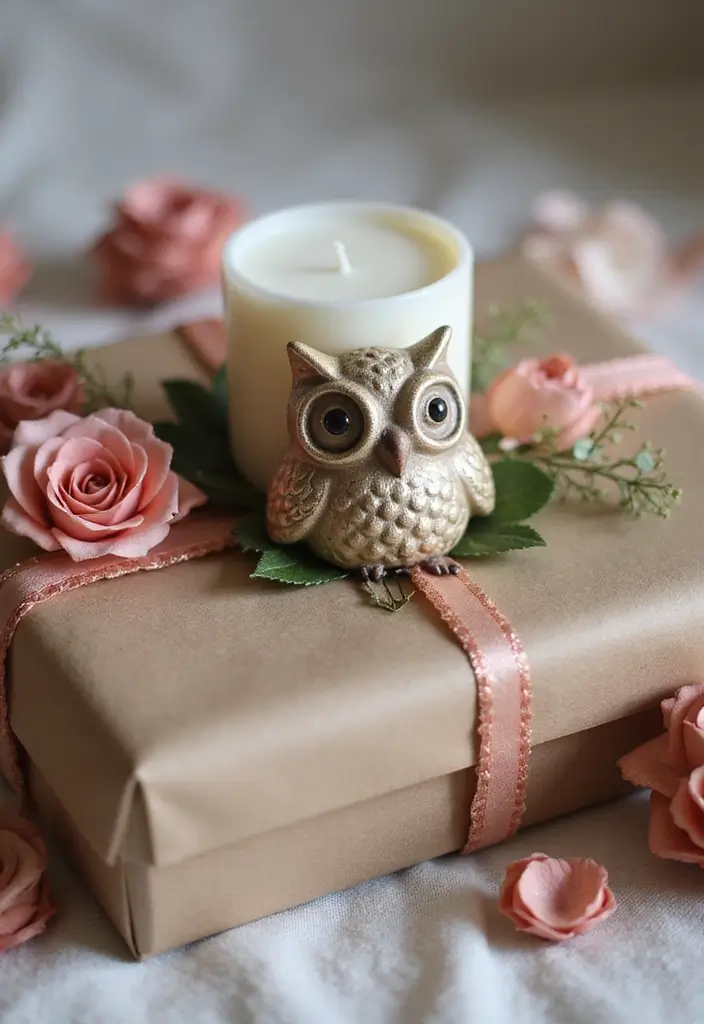 25 Owl Candle Holder Decor Ideas That Add Whimsical Charm 49 25 Owl Candle Holder Decor Ideas That Add Whimsical Charm - 9. Owl Candle Holders as Gifts