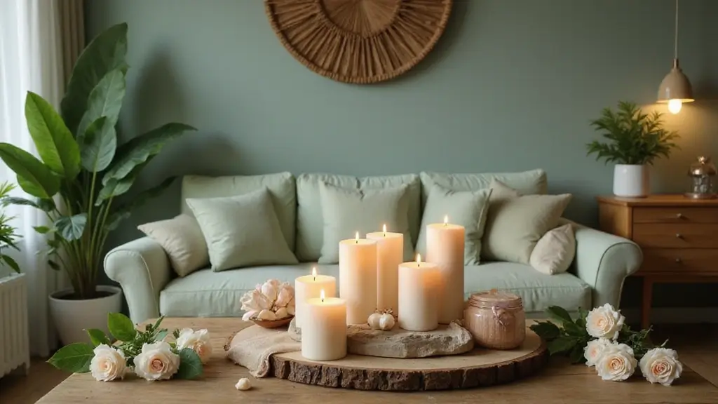 25 Sage Green Candle Decor Ideas for Calm and Trendy Spaces