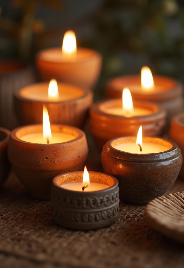 25 Unique Candle Shape Ideas for Eye-Catching Home Decor 96 25 Unique Candle Shape Ideas for Eye-Catching Home Decor - 16. Candle Votives in Unique Holders
