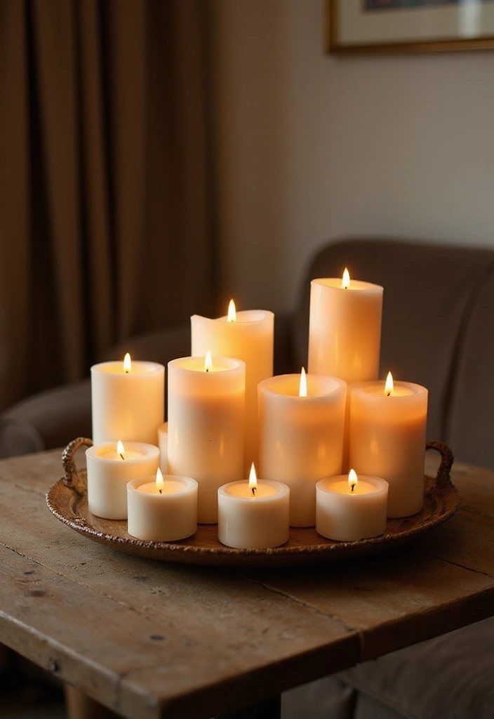 25 Unique Candle Shape Ideas for Eye-Catching Home Decor 124 25 Unique Candle Shape Ideas for Eye-Catching Home Decor - 20. Candle Clusters