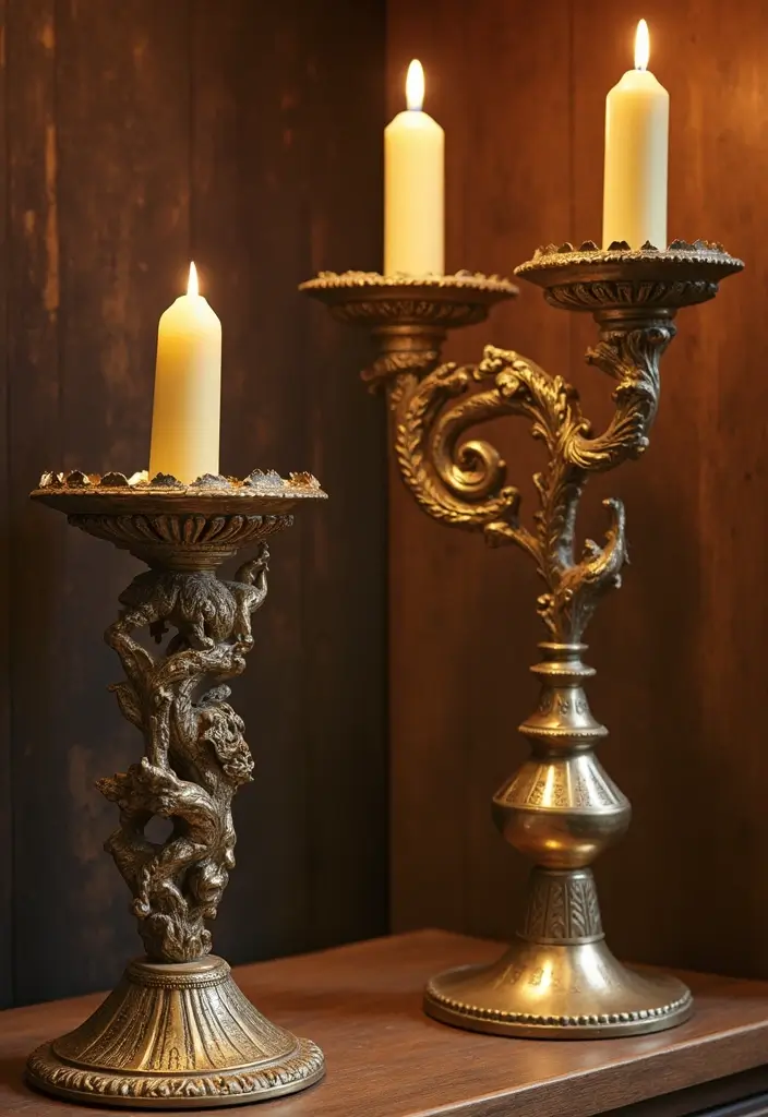 26 Buddha Candle Holder Decor Ideas for Peaceful Interiors 46 26 Buddha Candle Holder Decor Ideas for Peaceful Interiors - 12. Artistic Buddha Candle Holders