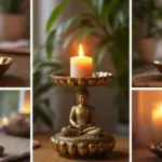 26 Buddha Candle Holder Decor Ideas for Peaceful Interiors