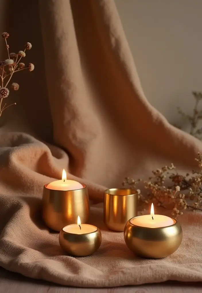 26 Buddha Candle Holder Decor Ideas for Peaceful Interiors 66 26 Buddha Candle Holder Decor Ideas for Peaceful Interiors - 20. Combining Textures