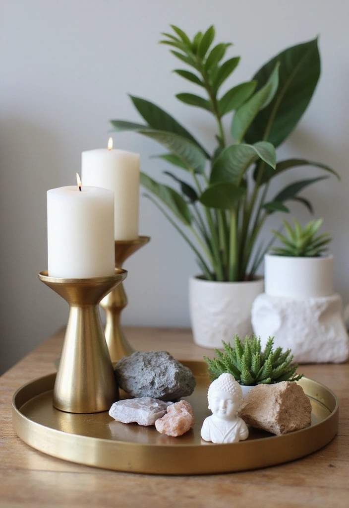 26 Buddha Candle Holder Decor Ideas for Peaceful Interiors 76 26 Buddha Candle Holder Decor Ideas for Peaceful Interiors - 26. Combining with Other Mindfulness Decor