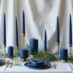 26 Navy Blue Candle Decor Ideas That Look Sophisticated