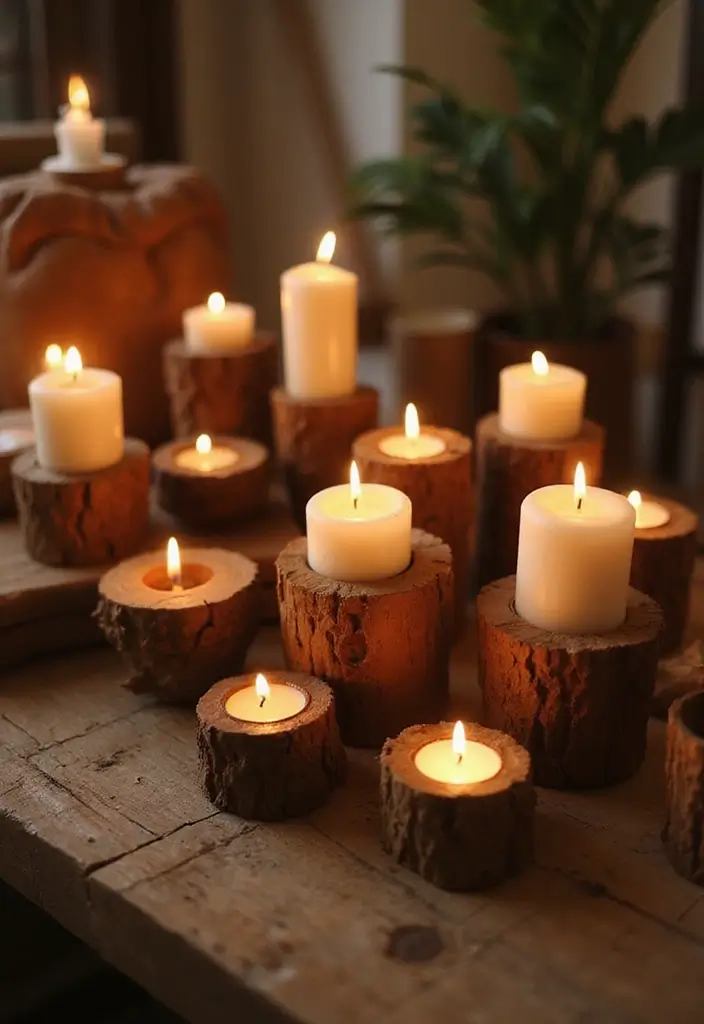 26 Wooden Candle Holder Decor Ideas for Rustic and Earthy Spaces 167 26 Wooden Candle Holder Decor Ideas for Rustic and Earthy Spaces - Conclusion
