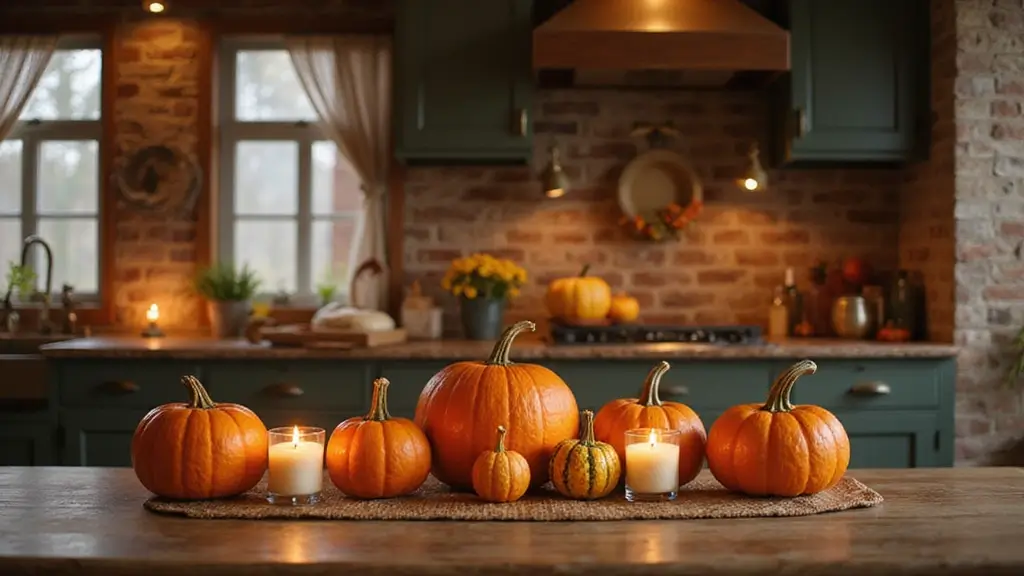 27 Fall Kitchen Decor Ideas with Pumpkins and Candles You’ll Love