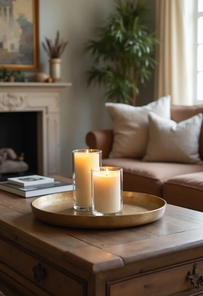 27 Grey Candle Holder Decor Ideas for Minimalist Homes 63 27 Grey Candle Holder Decor Ideas for Minimalist Homes - 15. Candle Holder and Tray Sets