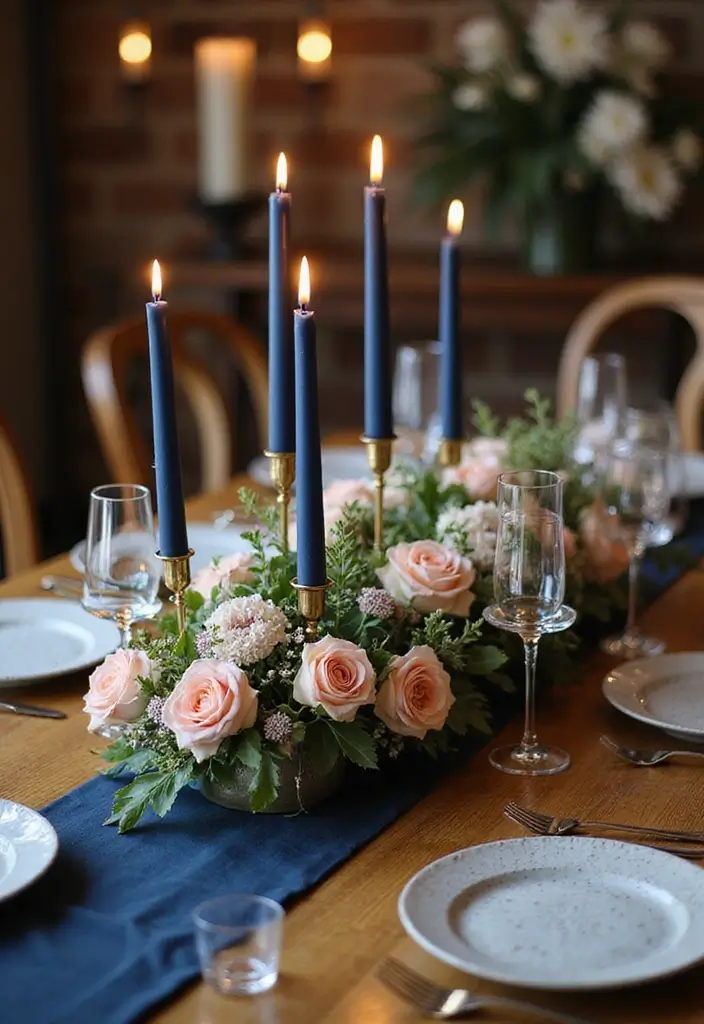 27 Paris-Themed Candle and Lamp Decor Ideas for Romantic Rooms 2 27 Paris-Themed Candle and Lamp Decor Ideas for Romantic Rooms - 2. Elegant Candle Centerpieces