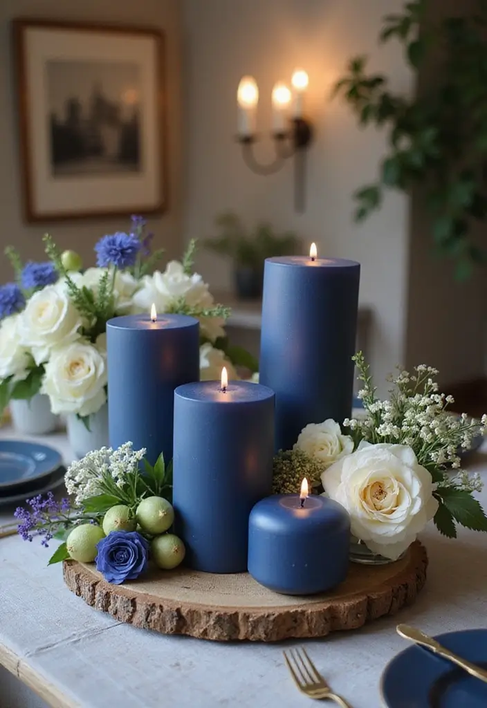 27 Paris-Themed Candle and Lamp Decor Ideas for Romantic Rooms 70 27 Paris-Themed Candle and Lamp Decor Ideas for Romantic Rooms - 22. Candle Arrangements for Special Occasions