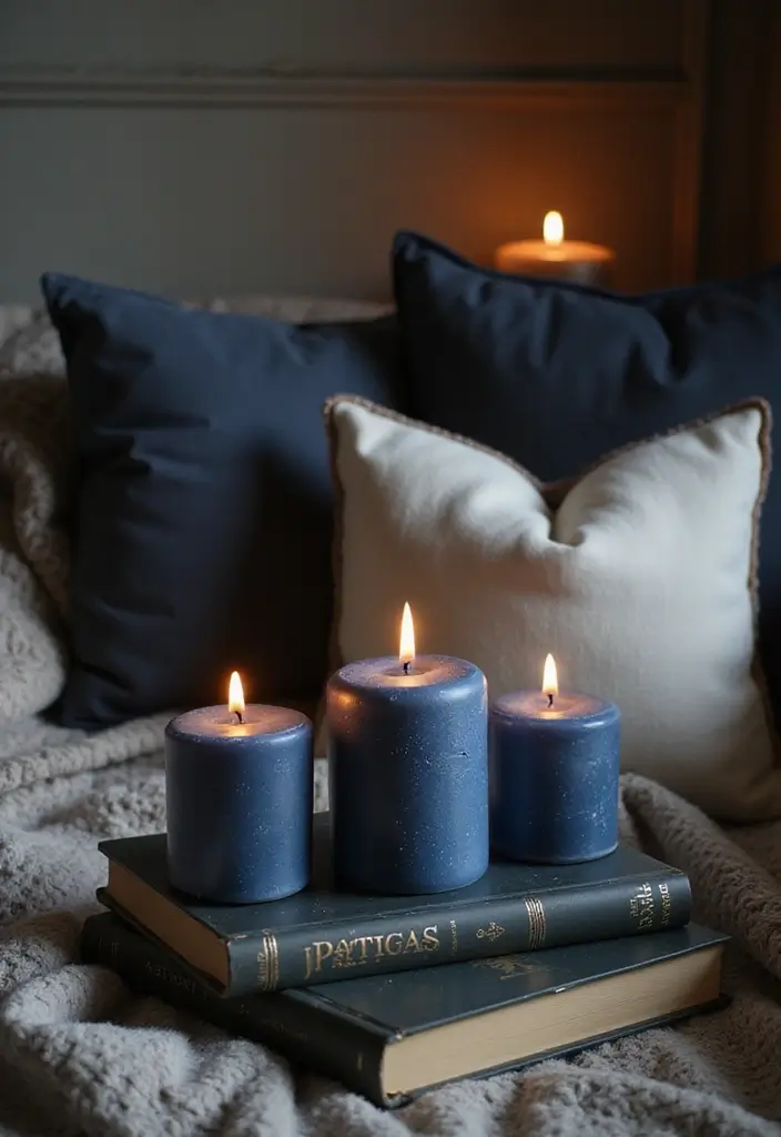 27 Paris-Themed Candle and Lamp Decor Ideas for Romantic Rooms 71 27 Paris-Themed Candle and Lamp Decor Ideas for Romantic Rooms - 23. Candlelit Reading Nook