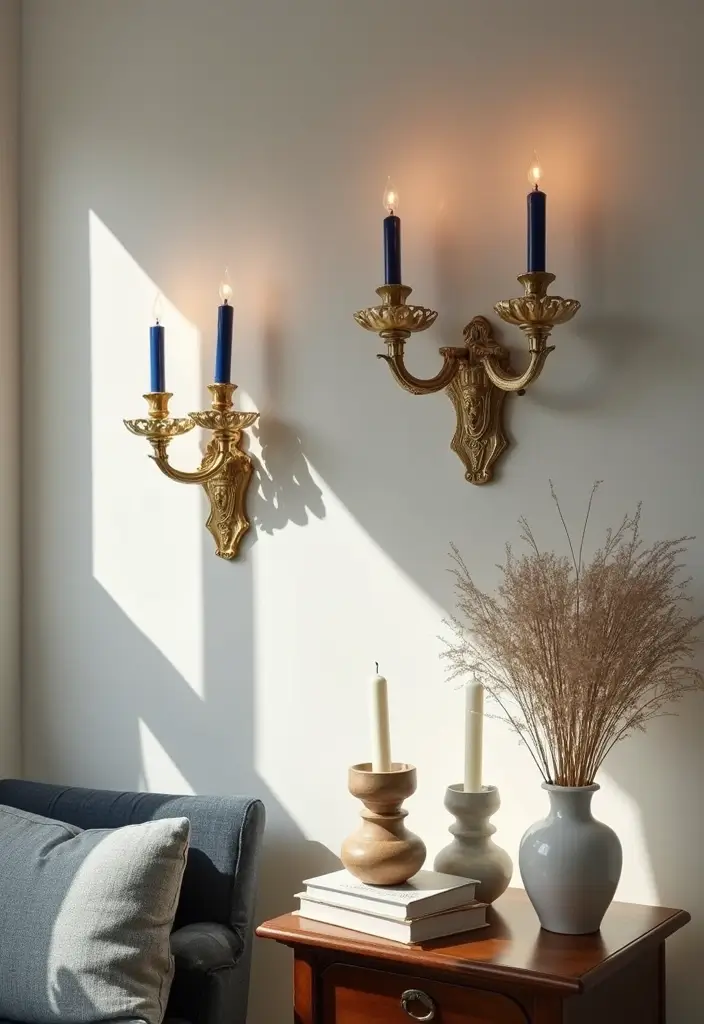 27 Paris-Themed Candle and Lamp Decor Ideas for Romantic Rooms 9 27 Paris-Themed Candle and Lamp Decor Ideas for Romantic Rooms - 5. Candle Wall Sconces