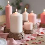 27 Valentine Candle Decor Ideas and Easy DIY Inspirations