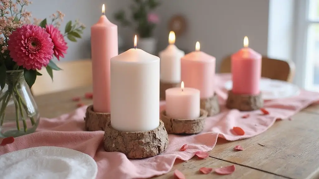 27 Valentine Candle Decor Ideas and Easy DIY Inspirations