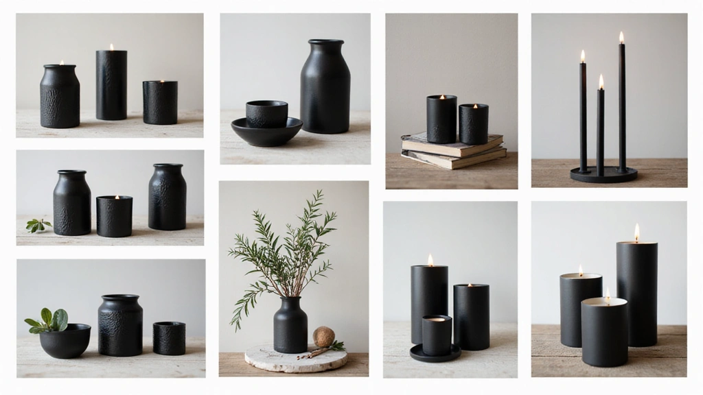 28 Black Candle Holder Decor Ideas for a Modern Bold Aesthetic