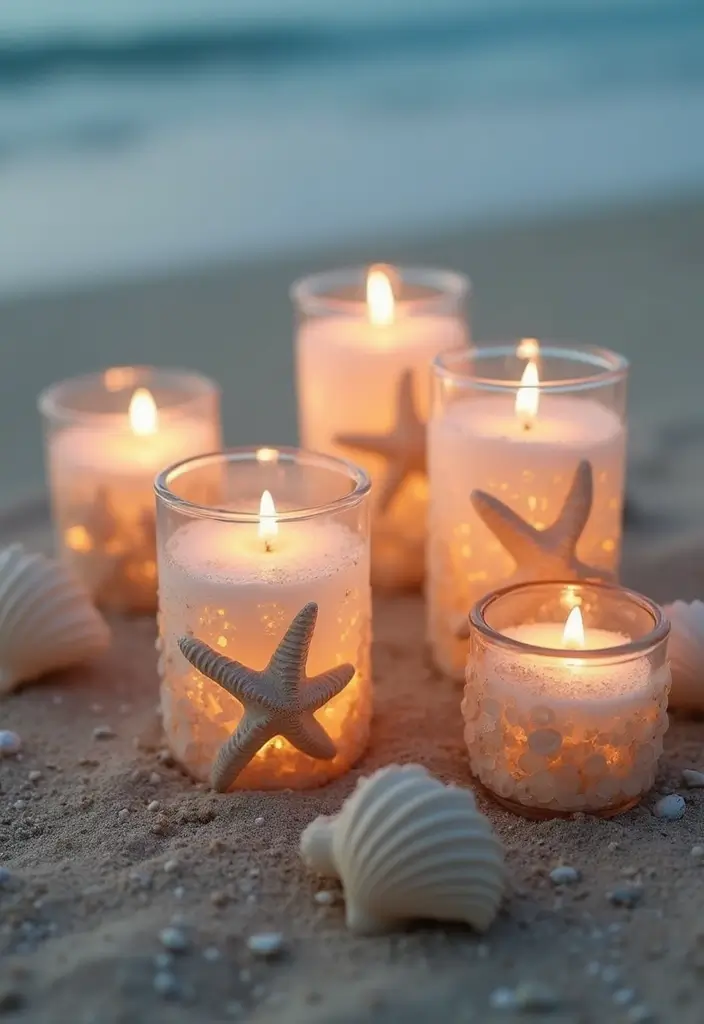 28 Candle Holder Decor Ideas for Every Style of Home 54 28 Candle Holder Decor Ideas for Every Style of Home - 24. Candle Holders with Shell Accents