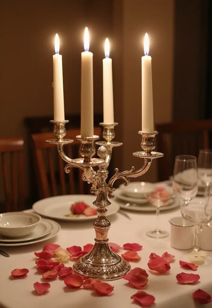 28 Candle Holder Decor Ideas for Every Style of Home 7 28 Candle Holder Decor Ideas for Every Style of Home - 3. Elegant Silver Candelabras