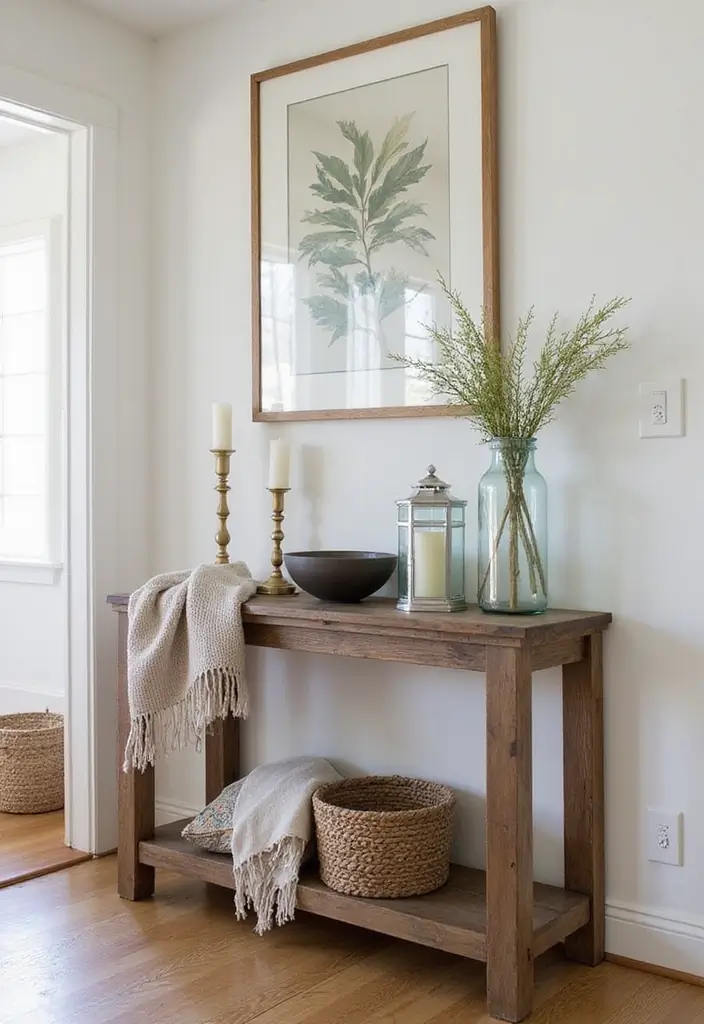 28 Home Decor Ideas with Candle Lanterns for Cozy Corners 8 28 Home Decor Ideas with Candle Lanterns for Cozy Corners - 2. Entryway Welcome