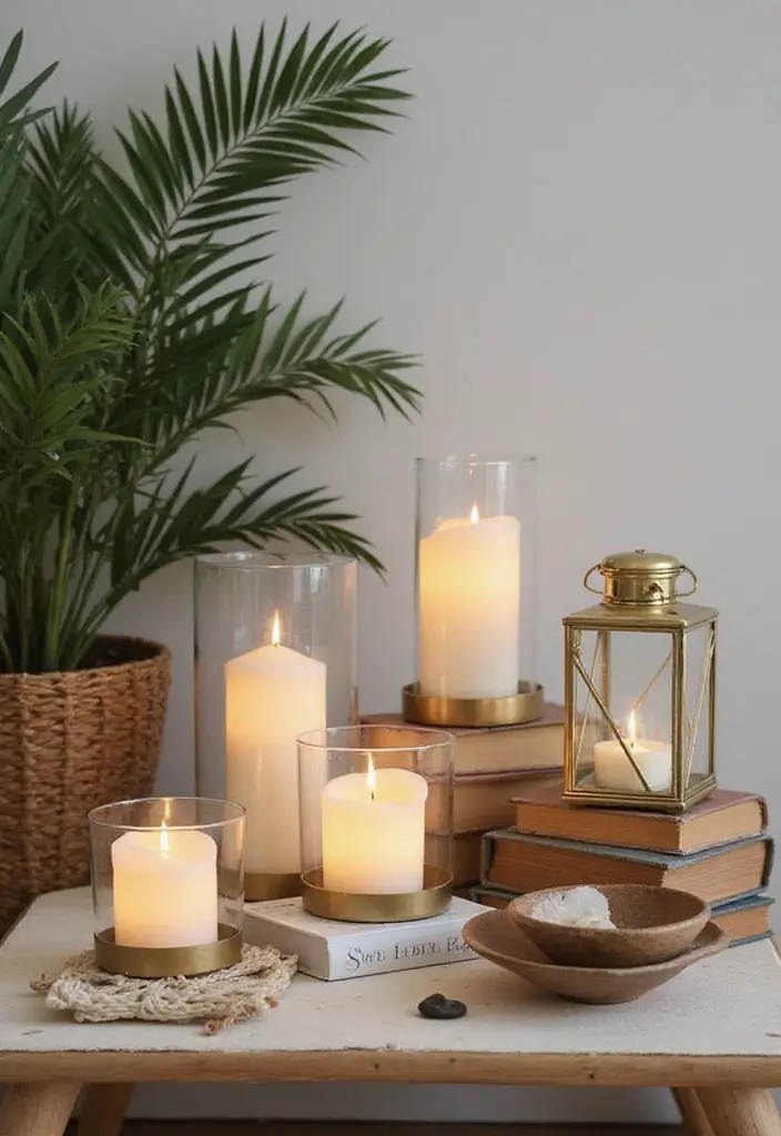 28 Home Decor Ideas with Candle Lanterns for Cozy Corners 72 28 Home Decor Ideas with Candle Lanterns for Cozy Corners - 22. Lanterns in Vignettes