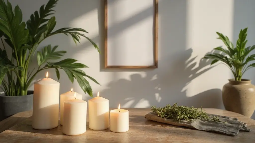 28 Modern Home Decor Ideas with Candles and Plants for Fresh Vibes