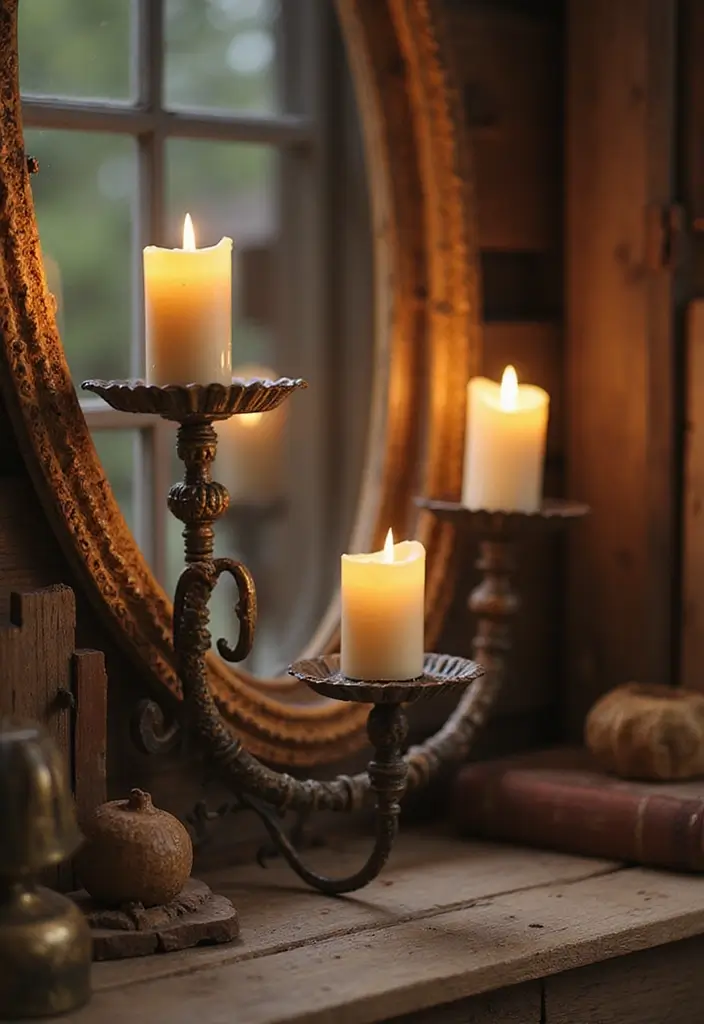 29 Candle Wall Sconce Decor Ideas That Feel Elegant and Cozy 17 29 Candle Wall Sconce Decor Ideas That Feel Elegant and Cozy - 5. Vintage Inspired Designs