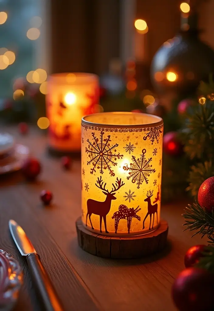 29 Candle Wall Sconce Decor Ideas That Feel Elegant and Cozy 24 29 Candle Wall Sconce Decor Ideas That Feel Elegant and Cozy - 6. Festive Holiday Themes