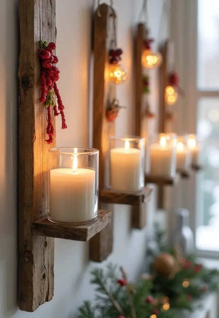 29 Candle Wall Sconce Decor Ideas That Feel Elegant and Cozy 25 29 Candle Wall Sconce Decor Ideas That Feel Elegant and Cozy - 7. DIY Candle Sconce Ideas