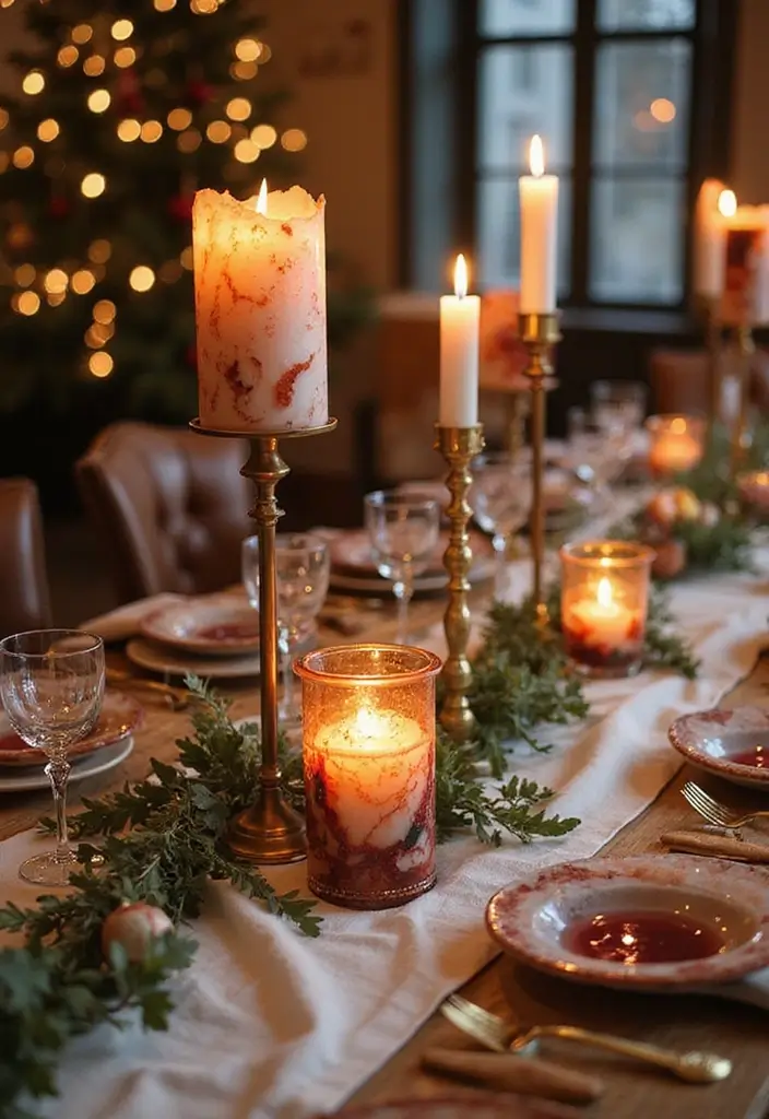 30 Agate Candle Holder Decor Ideas for a Luxurious Look 67 30 Agate Candle Holder Decor Ideas for a Luxurious Look - 25. Themed Events