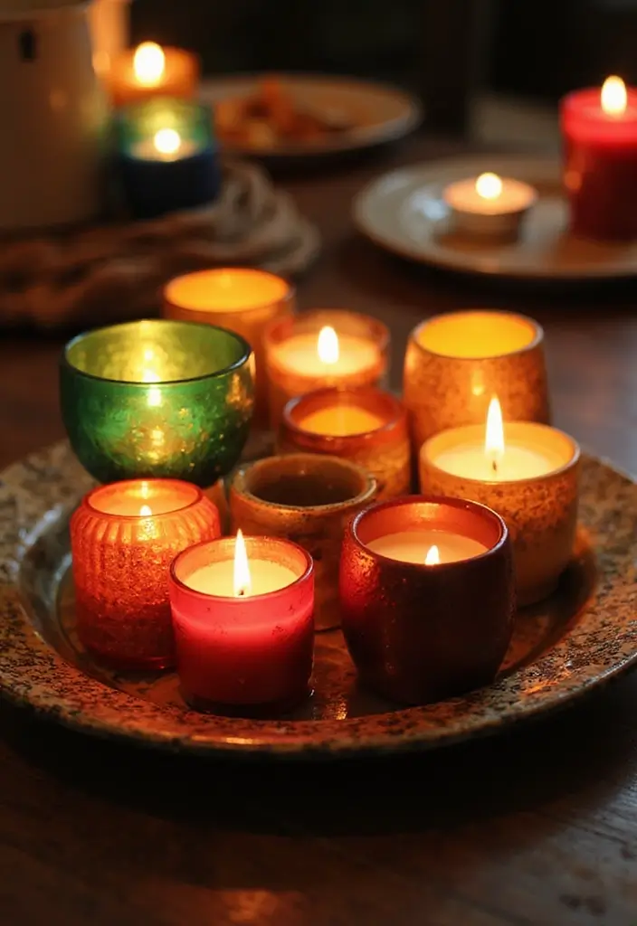 30+ Bedroom Candle Decor Ideas for Soft Romantic Lighting 26 30+ Bedroom Candle Decor Ideas for Soft Romantic Lighting - 14. Votive Candle Holders