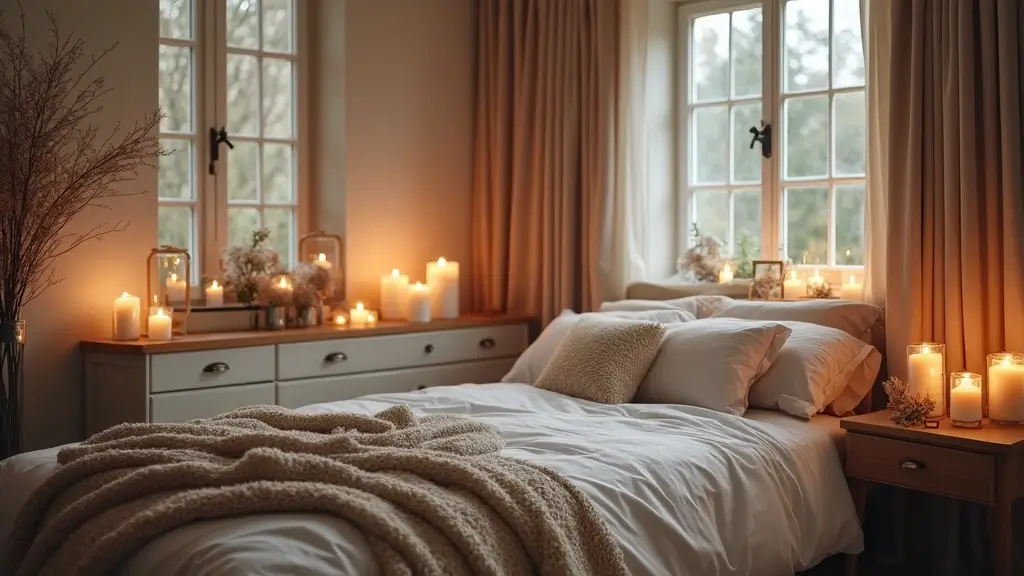 30+ Bedroom Candle Decor Ideas for Soft Romantic Lighting