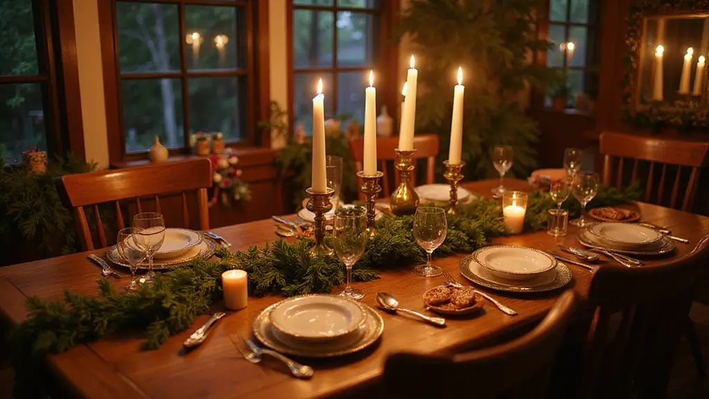 30 Candlestick Christmas Decor Ideas for a Festive Glow